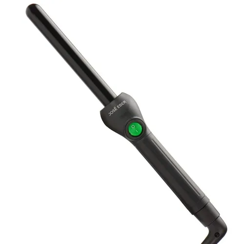 Vista 5 de Jose Eber Rizador negro, 0.984 in 25mm Tourmaline Ceramic Barrel, Ion Technology for Frizz Control, 360 Swivel Cord & Heat Resistant Glove Included