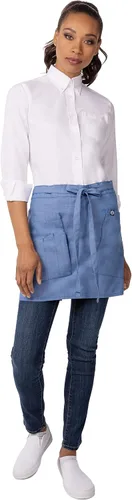 Vista 2 de Chef Works mens Medford Half Bistro Apron