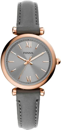 Vista 20 de Fossil Carlie - Reloj de cuarzo de acero inoxidable de tres manecillas para mujer
