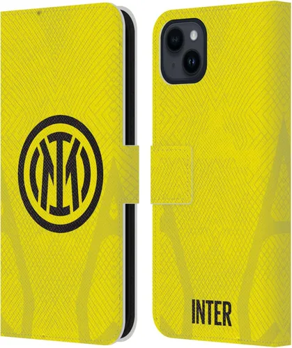 Vista 81 de Head Case Designs Officially Licensed Inter Milan Away 2025/26 Crest Kit Leather Wallet Case Compatible with Apple iPhone 11