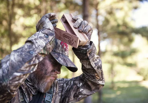 Vista 5 de STRUT Commander Turkey Box Call for Hunting, Durable, Effective and Affordable - Hand Built and Dual-Sided for Realistic Turkey Calling