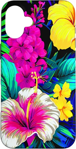 Vista 23 de Hawaiian Accessories Aloha Hibiscus Flower - Carcasa para iPhone 17