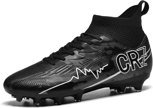 Vista 3 de Tacos de fútbol para hombre y mujer, zapatos de fútbol de interior para jóvenes, AG TF, botas de fútbol unisex