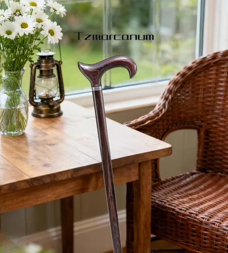 Vista 6 de Bastones de dragón para hombres, bastones de madera hechos a mano para hombres y mujeres, resistentes hasta 500 libras, exquisito palo ergonómico