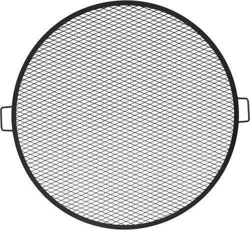 Vista 10 de Sunnydaze X-Marks Parrilla de cocción para fogata– varios tamaños disponibles., 22 pulgadas, Negro