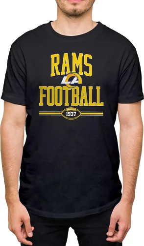 Vista 25 de Hybrid Sports NFL Football Arch - Officially Licensed Adult Short Sleeve Fan Tee for Men and Women