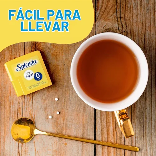 Vista 6 de SPLENDA Edulcorante sin calorías, mini tabletas solubles, 200