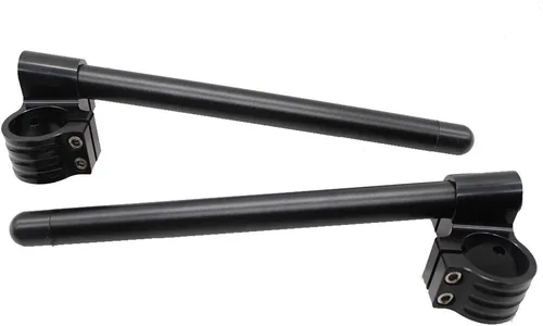 Vista 12 de PROCNC 30mm 7/8" Manillar de aluminio para motocicleta CNC, tubo de horquilla regular con clip, reemplazable, apto para bicicleta universal, Cafe