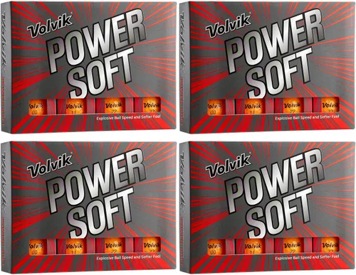 Vista 8 de Volvik Power Soft Explosive Ball Speed Golf Balls Set de regalo de 4 docenas