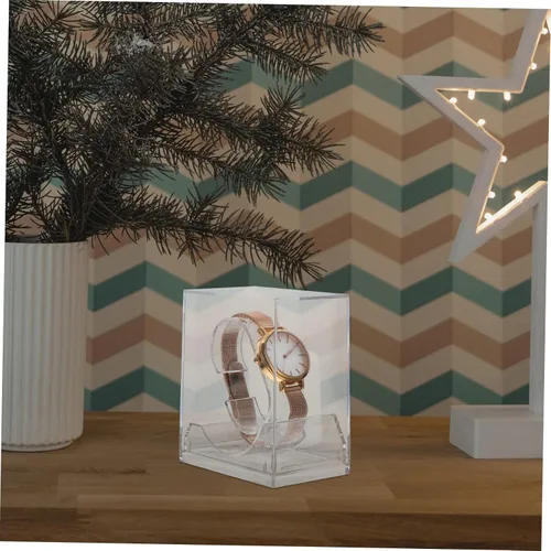 Vista 5 de Holibanna 18 unids reloj caja de visualización brazalete estante de exhibición titular reloj para hombre inteligente niños joyería organizador