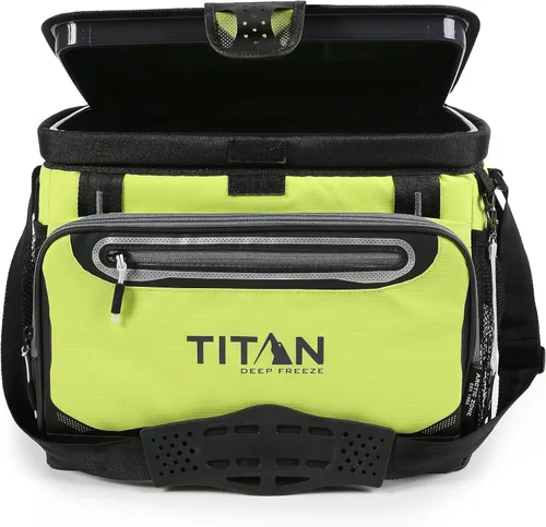 Vista 21 de Titan by Arctic Zone Deep Freeze Cooler - Zipperless Hardbody Cooler - Deep Freeze Insulation, HardBody Liner, and SmartShelf