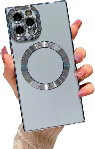 Vista 153 de Owncase Funda Magnética para iPhone 11, (Compatible con MagSafe) (Protección Completa de Lente de Cámara) (Esquinas Reforzadas) Funda Parachoques