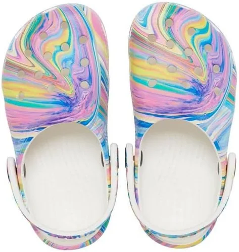 Vista 3 de Crocs - Zuecos clásicos Solar Rainbow