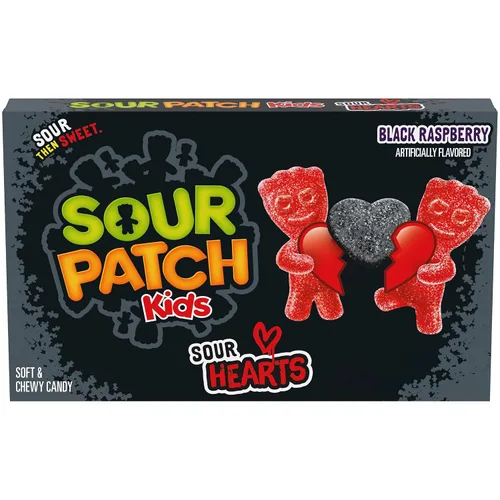Vista 25 de SOUR PATCH KIDS Caramelos Suaves y Masticables de Fresa, Caramelos a Granel, 12 Bolsas de 8 oz