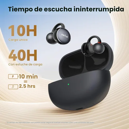Vista 7 de EarFun Auriculares con clip abierto, auriculares inalámbricos con clip