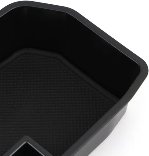 Vista 6 de Dreamseek Organizador de consola central compatible con Toyota Land Cruiser LC200 2008-2020 Interior reposabrazos caja de almacenamiento bandeja