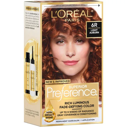 Vista 41 de L'Oreal Paris Superior Preference - Tinte permanente luminoso que desafía la decoloración para el cabello, tinte para el cabello hasta 9 semanas