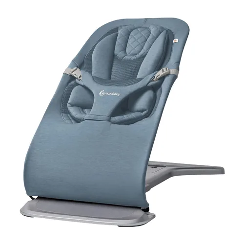 Vista 12 de Ergobaby Evolve Hamaca 3 en 1, Asiento Hamaca para Bebé Ajustable de Múltiples Posiciones, Se Adapta de Recién Nacido a Niño Pequeño, Carbón
