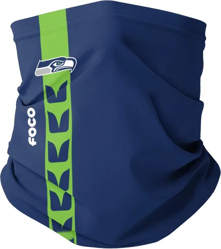 Vista 82 de FOCO NFL unisex-adult Nfl Team Logo Neck Gaiter Multiuse Mini impresión del color del equipo.