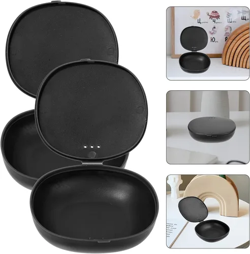 Vista 9 de Beavorty Caja de almacenamiento Caja de plástico portátil Soporte compacto Organizador de viaje para cuidado femenino