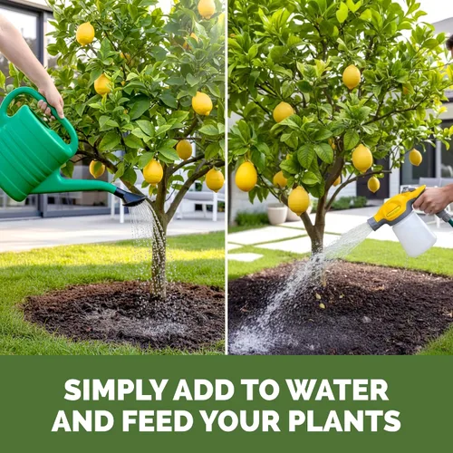 Vista 6 de Abono para Árbol de Limón, Alimento Completo para Plantas de Árbol de Limón, 8 oz (250mL)