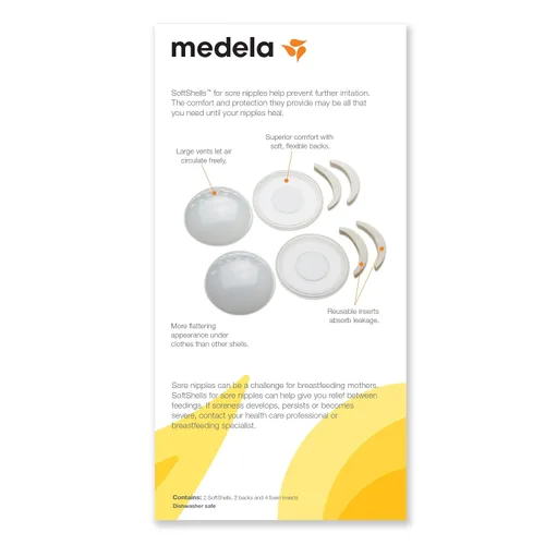 Vista 4 de Medela Aros suaves para pezones doloridos