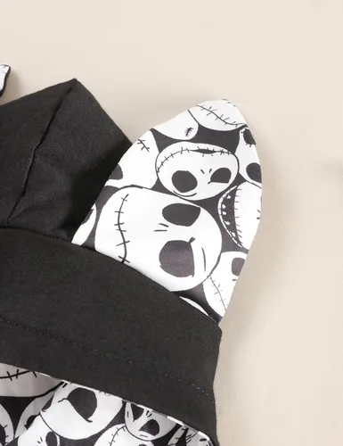 Vista 4 de Mameluco para bebé recién nacido, traje de Halloween, conjunto de regalo