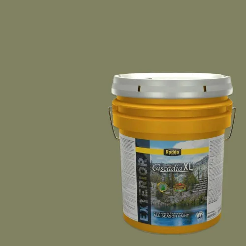 Vista 45 de Rodda Paint CASCADIA ZERO - Pintura plana e imprimación para interiores en uno, cuarto de galón, rosa Mullen
