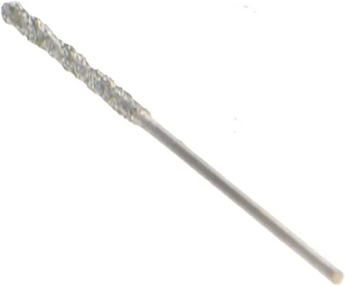 Vista 2 de Auniwaig Brocas de torsión de diamante de 0,03 pulgadas, acero de alta velocidad HSS de 0.031 in, para piedra de conchas de mar de vidrio, 10 Uds