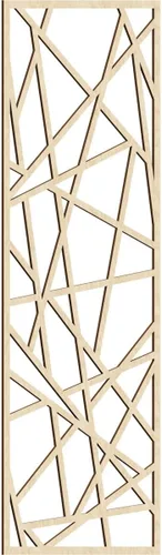 Vista 126 de Conway Paneles de pared decorativos de madera con calado, 9 3/8 pulgadas de ancho x 24 3/8 pulgadas de alto x 1/4 de alto, aliso