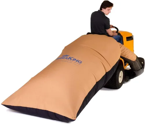 Vista 10 de TerraKing Leaf XL - Bolsa para recolección de hojas rápido y fácil, sistemas de recogida de materiales para cortacésped de montar