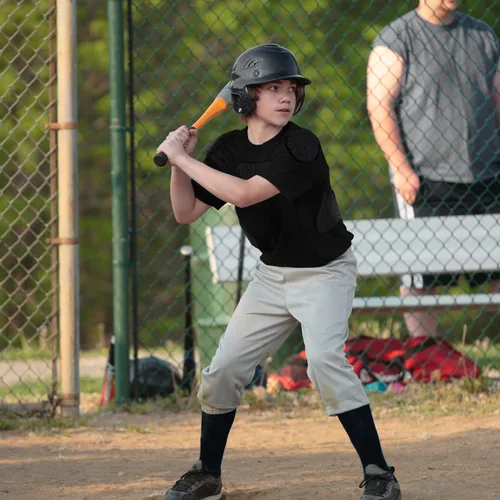 Vista 7 de Padded Shirt Youth Boys Padded Compression Sports Protective T-Shirt Kids Rib Chest Guard for Football Baseball Basketball