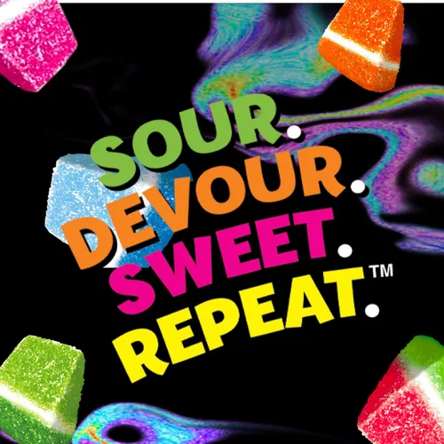 Vista 6 de Sour Jacks Sour Gummy Wedges - Paquete variado, sin gluten, 0.5 onzas, 75