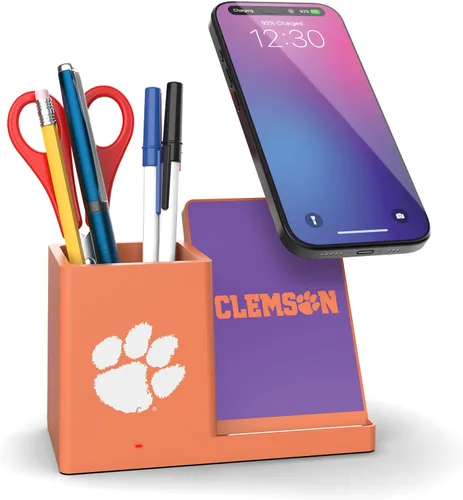 Vista 25 de SOAR NCAA - Soporte de carga inalámbrico unisex para teléfono celular y organizador de escritorio Color del