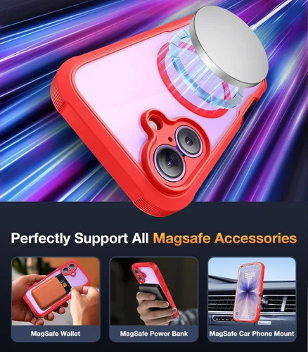 Vista 720 de DIACLARA - Funda transparente compatible con iPhone XR 6.1 pulgadas 2018