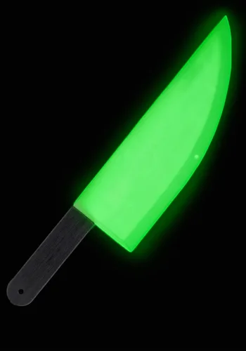 Vista 3 de Accesorio de utilería de cuchilla de chef luminosa de 19 pulgadas Multicolor