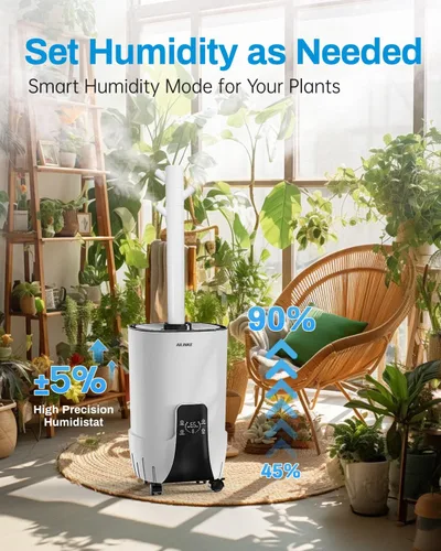 Vista 7 de Humidificador para habitación grande de 16 L/4.2 galones - Humidificador AILINKE para toda la casa para el hogar, 2000 pies cuadrados con 3