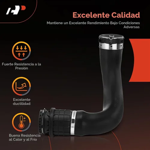 Vista 3 de Manguera intercooler turbocompresor A-Premium