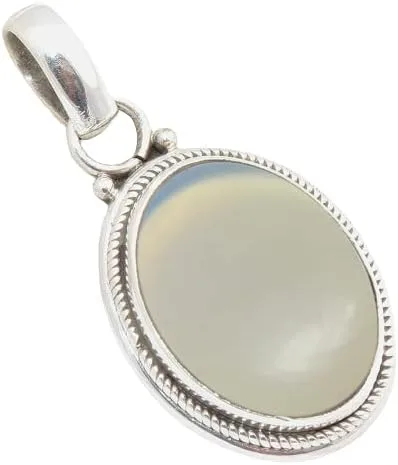 Vista 13 de Colgante de plata de ley 925 Joyería de plata hecha a mano para mujer, colgante de piedras preciosas naturales, regalo perfecto para ella