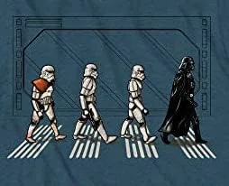 Vista 5 de Star Wars Death Star Road Stormtrooper Crossing Camiseta para hombre