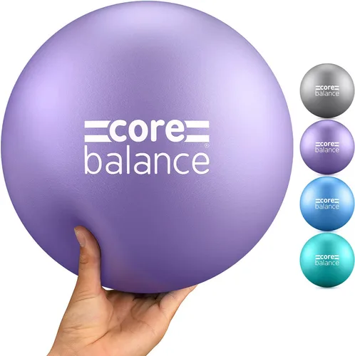 Vista 8 de Core Balance Pelota de pilates antiestallido de 9 pulgadas, mini pelota de ejercicio para yoga, barras, estiramiento y entrenamiento de estabilidad