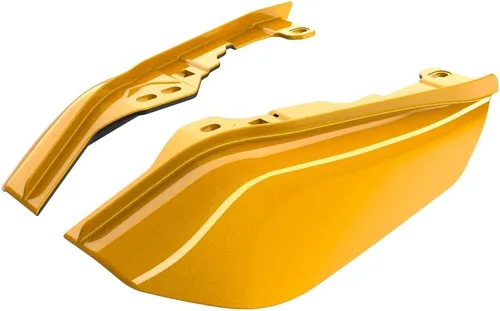 Vista 75 de Advanblack Deflectores de aire Road Glide de marco medio 2024 compatibles con Harley Touring Street Glide, Road King, Electra Glide, 2009-2025