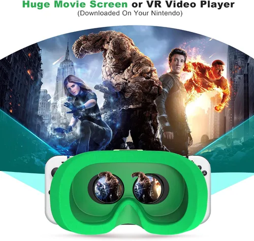 Vista 7 de MVPTGRS VR Headset for Nintendo SwitchSwitch OLED Model, Switch Virtual Reality Glasses Upgraded with Adjustable HD Lenses and Pupil Distance, Labo