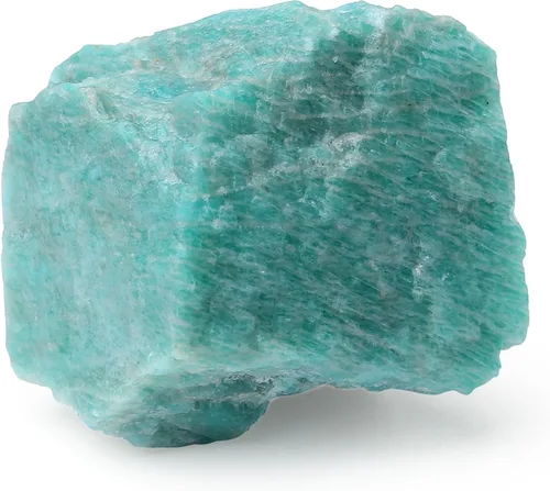Vista 2 de XIANNVXI Amazonita 1.8-2.2" Cristales Crudos Grandes y Piedras Curativas Rocas de Cristal Natural en Bruto Pulido Cabujón Fuente Rocas 1PCS