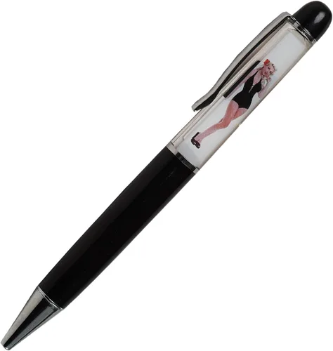 Vista 15 de Bolígrafos Divertidos de Alienígena Lindos Flotadores Líquido Flotante Escritura Diario Oficina Bolígrafo Regalo Único Para Mujeres Hombres