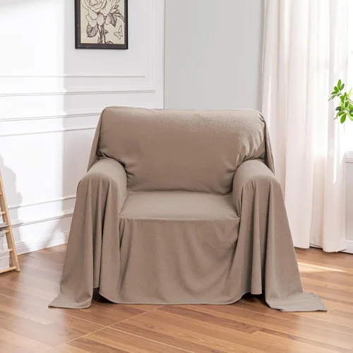 Vista 13 de MEETSKY Funda para silla reclinable, a prueba de arañazos, para gatos, fundas de sofá de gran tamaño, lavable para sofá individual, funda suave