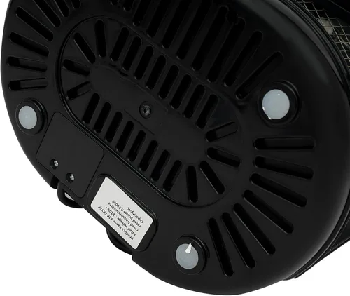 Vista 8 de Freidora de aire, freidora de aire de vidrio de 900 W y 4.23 cuartos de galón, freidora de aire compacta inteligente con pantalla digital