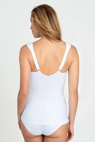 Vista 3 de Miss Mary of Sweden Encantadora camisola adelgazante de encaje para mujer con sujetador incorporado