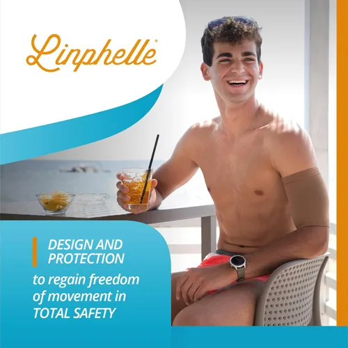 Vista 5 de Coverpicc - Funda para la parte superior del brazo para línea Picc, funda de brazo de microfibra suave, ideal para línea Picc, sensor de glucosa