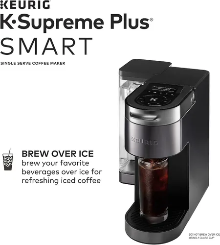 Vista 10 de Keurig K-Supreme Plus SMART - Cafetera de una sola porción con illy Intenso Bold Roast 32 cápsulas K-Cup